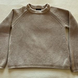 Quince fisherman knit sweater